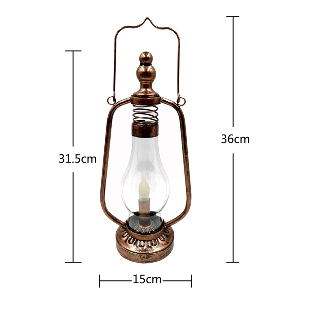 Retro Classic Kerosene Lamp Battery-Operated Portable LED Lantern Lights Antique Ornament Festival Christmas Decoration
Retro Classic Kerosene Lamp Battery-Operated Portable LED Lantern Lights Antique Ornament Festival Christmas Decoration
