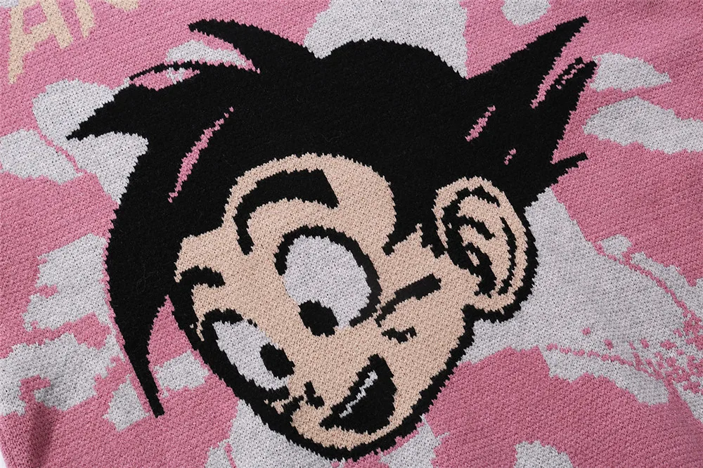 Sweater Men Harajuku Hip Hop Streetwear Anime Cartoon Men Clothing Pullover O-neck Oversize Fashion Casual Couple Male Sweaters
Sweater Men Harajuku Hip Hop Streetwear Anime Cartoon Men Clothing Pullover O-neck Oversize Fashion Casual Couple Male Sweaters
