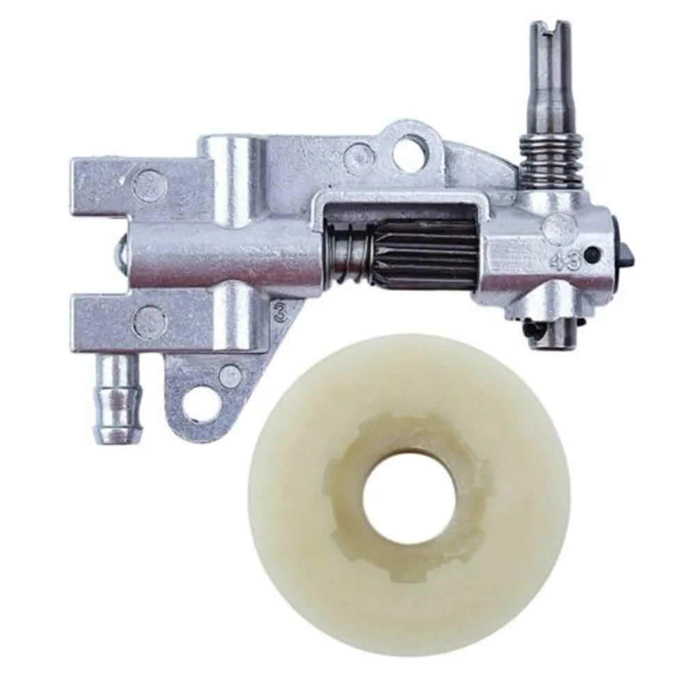 Oil Drive Pump Worm Gear Replacement Kit For Chinese Chainsaw 5200 4500 5800 52cc 45cc 58cc Spare Parts Garden Lawn Mower Parts
Oil Drive Pump Worm Gear Replacement Kit For Chinese Chainsaw 5200 4500 5800 52cc 45cc 58cc Spare Parts Garden Lawn Mower Parts