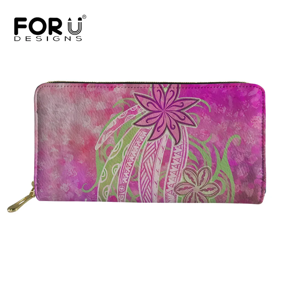 FORUDESIGNS Fashion Ladies Pu Wallet Hawaiian Tribal Sunrise Prints Zipper Coin Money Bags Women Cash Waterproof Leather Case 
FORUDESIGNS Fashion Ladies Pu Wallet Hawaiian Tribal Sunrise Prints Zipper Coin Money Bags Women Cash Waterproof Leather Case