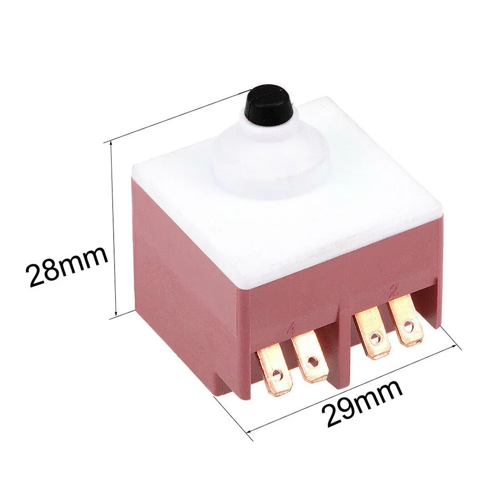 2pcs Push Button Switch 250V For Angle Grinder 6-100/7-100 Speed Control Switch Hand Drill Or Other Power Tools
2pcs Push Button Switch 250V For Angle Grinder 6-100/7-100 Speed Control Switch Hand Drill Or Other Power Tools