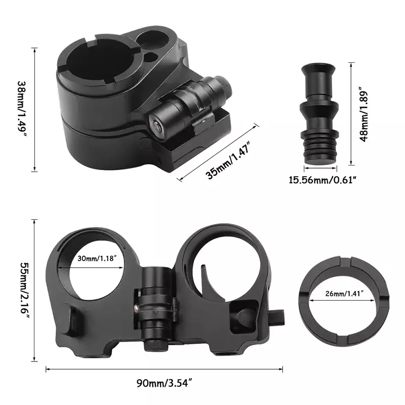 Tactical Gen 3-M AR Folding Stock Adapter Parts M4/M16 AR15 AR10 Rifle Receiver Extension Hunting Accessories Metal Black GPRE1
Tactical Gen 3-M AR Folding Stock Adapter Parts M4/M16 AR15 AR10 Rifle Receiver Extension Hunting Accessories Metal Black GPRE1