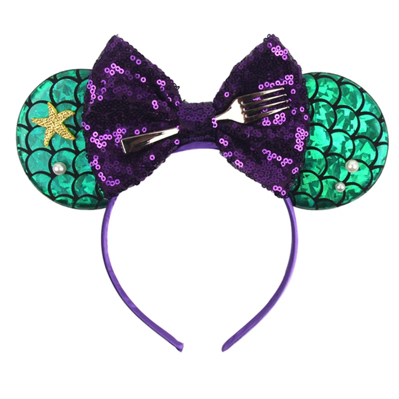 Mickey Mouse Ears Headband Mermaid Sequin Hair Bows Hairband DIY Girls Hair Accessories For Kids Trendy Spring Hairband Mujer
Mickey Mouse Ears Headband Mermaid Sequin Hair Bows Hairband DIY Girls Hair Accessories For Kids Trendy Spring Hairband Mujer