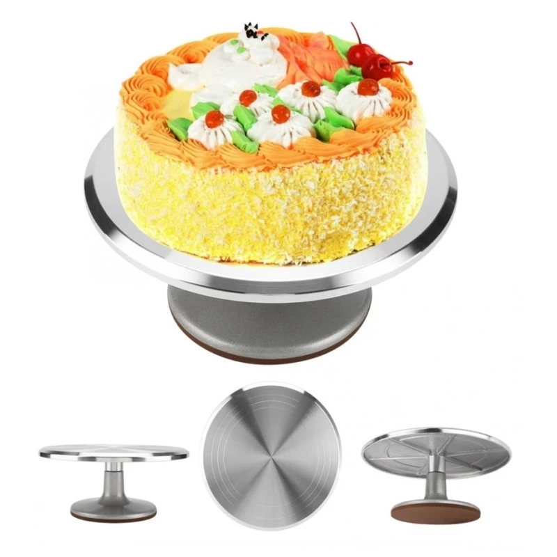 Baking Tools Decorating Table Cake Turntable Aluminum Alloy Non-slip Cake Stand Turntable Cake Turntable GH681
Baking Tools Decorating Table Cake Turntable Aluminum Alloy Non-slip Cake Stand Turntable Cake Turntable GH681