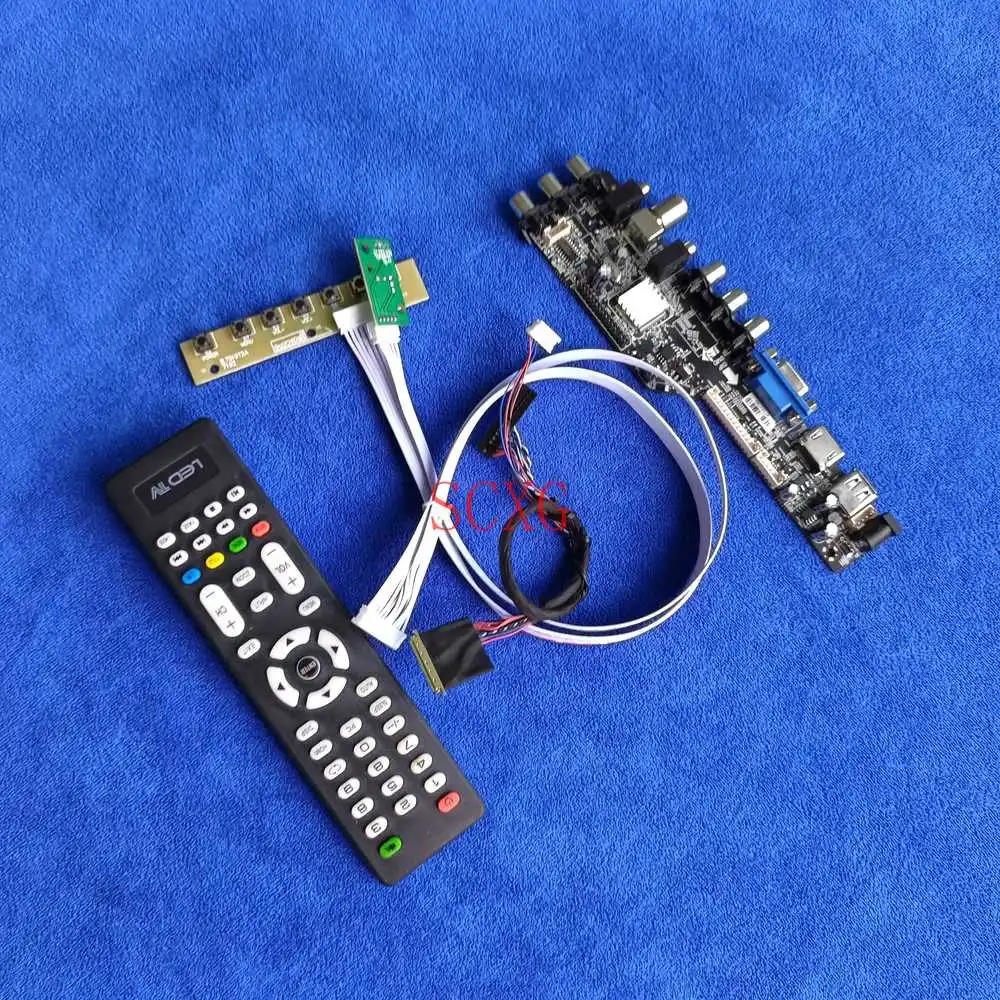 1366*768 Digital signal Fit LTN101AT03/M101NWN8/N101BGE Kit Screen drive board LCD LED 40Pin LVDS DVB AV VGA USB HDMI-compatible
1366*768 Digital signal Fit LTN101AT03/M101NWN8/N101BGE Kit Screen drive board LCD LED 40Pin LVDS DVB AV VGA USB HDMI-compatible