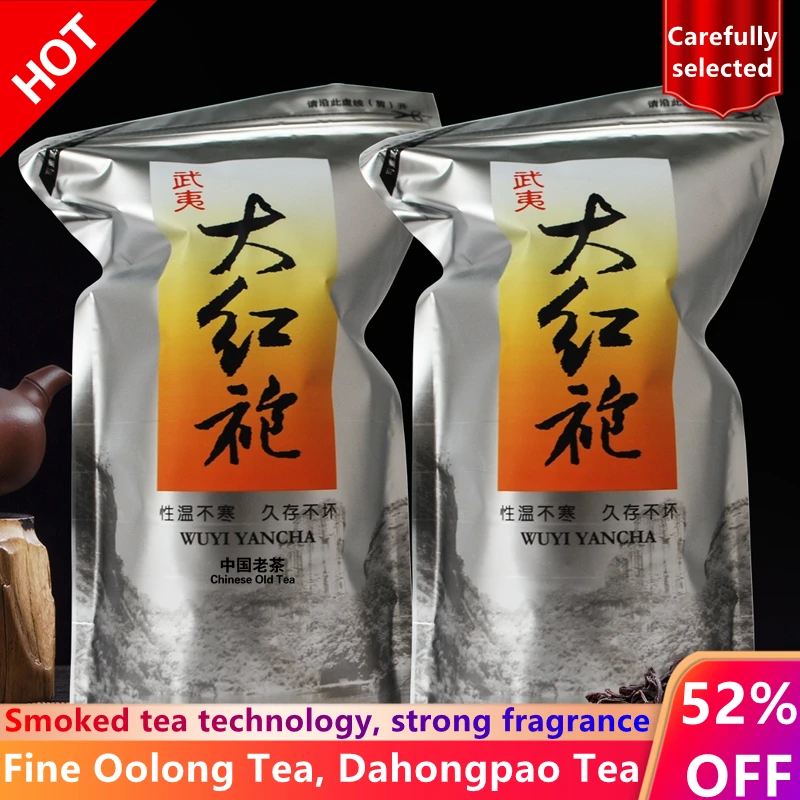 

Китайский Da Hong Pao Oolong-чай 250 г, китайский Большой красный халат, сладкий вкус, dahongpao-чай, Органическая зеленая еда-чайник