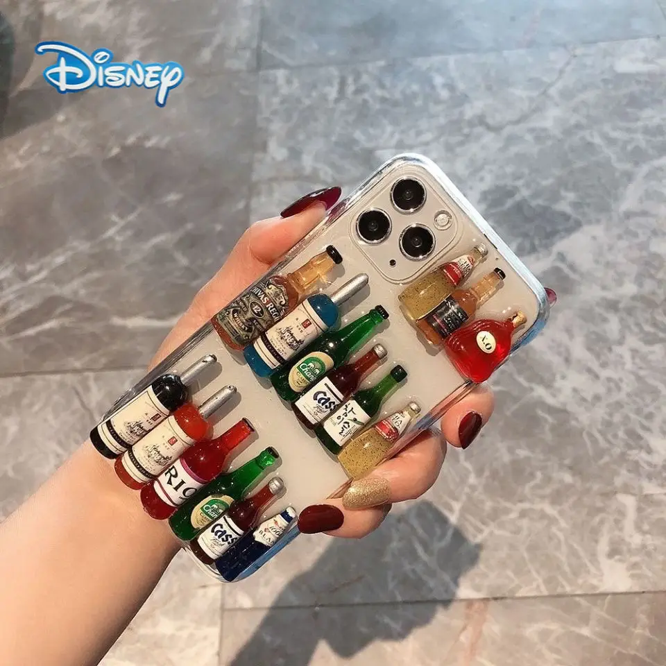 Creative Bottle Shape Phone Case for iPhone 13 13Pro 12 12Pro 11 Pro X XS Max XR 7 8 Plus Cool Silicone Protective Back Covers
Creative Bottle Shape Phone Case for iPhone 13 13Pro 12 12Pro 11 Pro X XS Max XR 7 8 Plus Cool Silicone Protective Back Covers