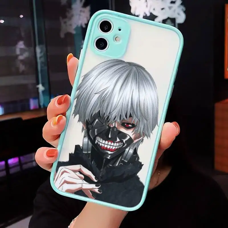 Trendi Anime Ghoul Kaneki Ken untuk Phone Case Matte Transparent for iPhone 7 8 11 12 s mini pro X XS XR MAX Plus cover funda
Trendi Anime Ghoul Kaneki Ken untuk Phone Case Matte Transparent for iPhone 7 8 11 12 s mini pro X XS XR MAX Plus cover funda