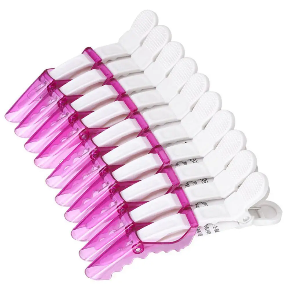 10Pcs Hair Clip Dye Perm Parting Hair Sectioning Clamp Hair Styling Plastic Clip Hairpin Barrette Hairdressing Styling Tool
10Pcs Hair Clip Dye Perm Parting Hair Sectioning Clamp Hair Styling Plastic Clip Hairpin Barrette Hairdressing Styling Tool