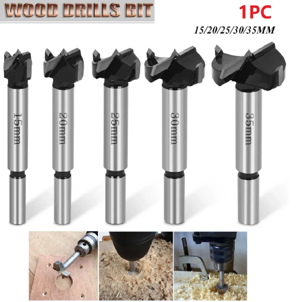 1PC Wood Drill Bit 15/20/25/30/35mm Tungsten Carbide Drill Bits Self Centering Hole Saw Cutter Wood Hole Drill Cutter Tool Set
1PC Wood Drill Bit 15/20/25/30/35mm Tungsten Carbide Drill Bits Self Centering Hole Saw Cutter Wood Hole Drill Cutter Tool Set
