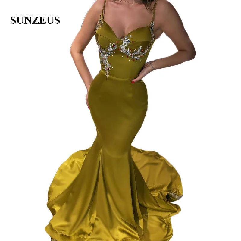 Dazzling Beaded Mermaid Formal Evening Dresses Sweetheart Long Evening Gowns Satin Prom Dress Gowns sukienki wizytowe
Dazzling Beaded Mermaid Formal Evening Dresses Sweetheart Long Evening Gowns Satin Prom Dress Gowns sukienki wizytowe