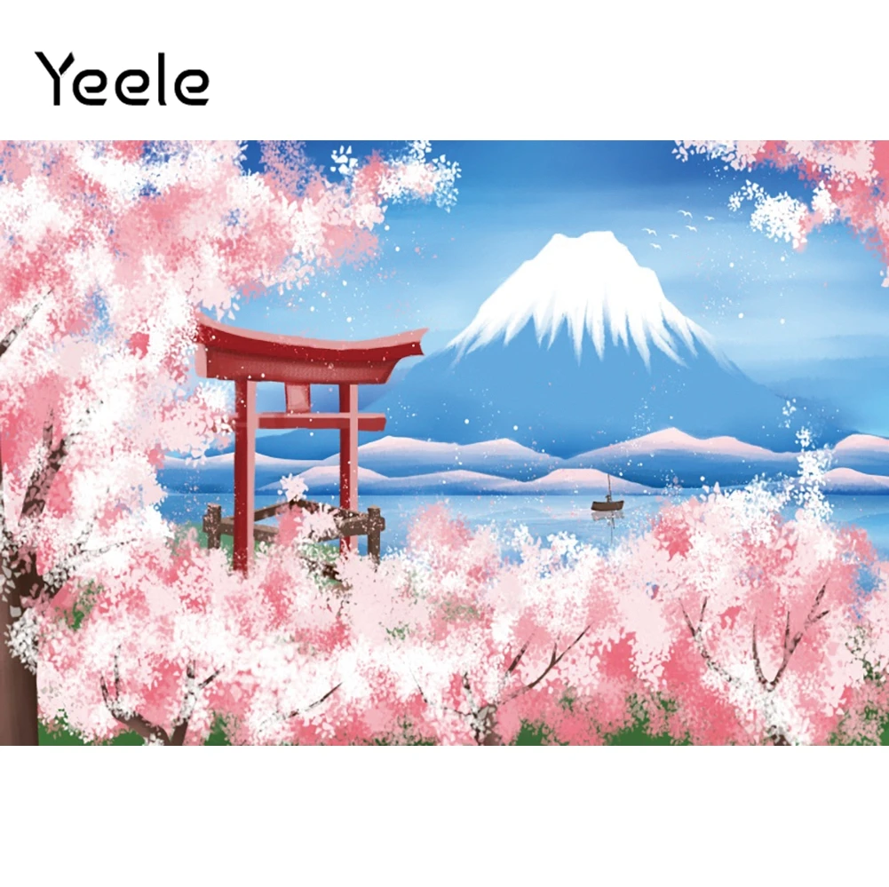 Yeele Landscape Backdrops Japanese Style Cherry Blossoms Fuji Mountain Vinyl Background Photozone Photography Studio Shoot Decor
Yeele Landscape Backdrops Japanese Style Cherry Blossoms Fuji Mountain Vinyl Background Photozone Photography Studio Shoot Decor