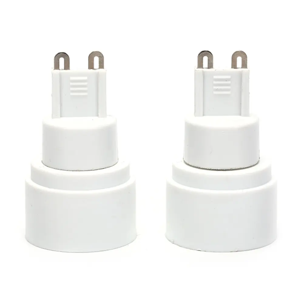 NEW G9 To E14 Socket Base For Halogen CFL Light Bulb Lamp Adapter Converter Holder Light Bulb Base Socket Conversion 
NEW G9 To E14 Socket Base For Halogen CFL Light Bulb Lamp Adapter Converter Holder Light Bulb Base Socket Conversion