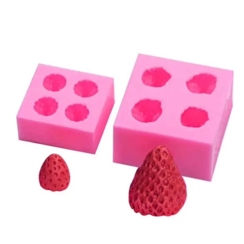 Strawberry Silicone Mould Fondant Chocolate Jelly Making Cake Tool Decoration Mold Oven Steam Available DIY Clay Resin Art
Strawberry Silicone Mould Fondant Chocolate Jelly Making Cake Tool Decoration Mold Oven Steam Available DIY Clay Resin Art
