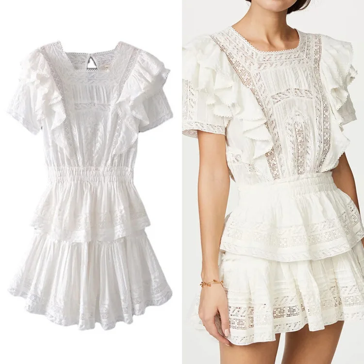 BOHO INSPIRED White Ruffled Dress Women Tiered Mini Summer Dress Square Neck Cute Ladies Party Dress Chic Fashion Women Dress
BOHO INSPIRED White Ruffled Dress Women Tiered Mini Summer Dress Square Neck Cute Ladies Party Dress Chic Fashion Women Dress