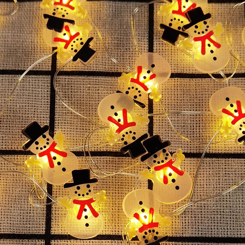 2M 20LED Santa Claus Snowman Tree Light String Christmas Decorations For Home 2022 Christmas Ornaments Xmas Gift New Year 2021
2M 20LED Santa Claus Snowman Tree Light String Christmas Decorations For Home 2022 Christmas Ornaments Xmas Gift New Year 2021