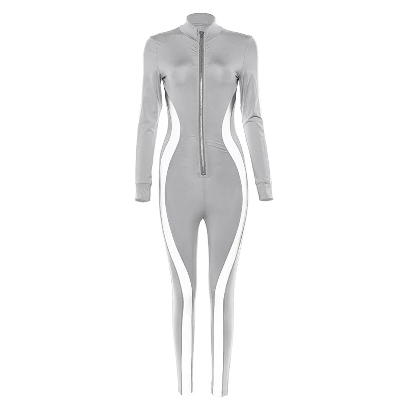 92p1733833 Spring and autumn fashion fitness new women's sexy waist reflective splicing Jumpsuit jumpsuit women
92p1733833 Spring and autumn fashion fitness new women's sexy waist reflective splicing Jumpsuit jumpsuit women