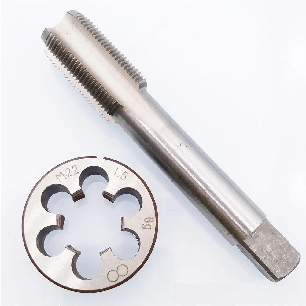 HSS M22 X 1.5mm Tap & M22 X 1.5mm Die Metric Thread Right Hand High Speed Steel Tools Accessories Household DIY
HSS M22 X 1.5mm Tap & M22 X 1.5mm Die Metric Thread Right Hand High Speed Steel Tools Accessories Household DIY
