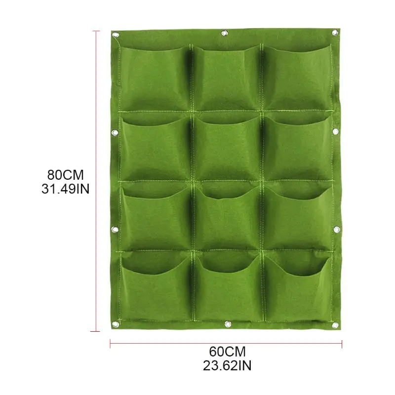 12 Compartment Potted Plants Nurture Creative Wall-mounted Grow Bags Foldable Aeration Breathable Firm Durable Home Decoration 
12 Compartment Potted Plants Nurture Creative Wall-mounted Grow Bags Foldable Aeration Breathable Firm Durable Home Decoration