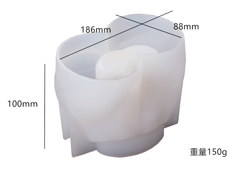 Diy Crystal Epoxy Resin Mirror Mold Funny Model Butt Vase Pen Holder Art Crafts Silicone Model
Diy Crystal Epoxy Resin Mirror Mold Funny Model Butt Vase Pen Holder Art Crafts Silicone Model