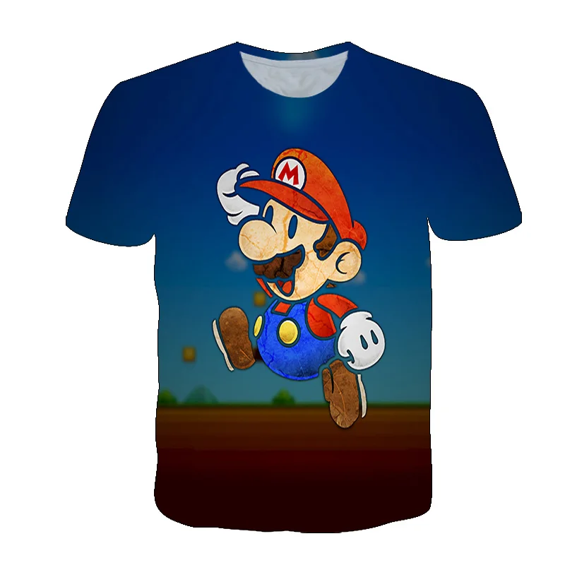 Classic Cartoon 3d T-shirt New Harajuku Style Game Brothers Children's Clothing Boy Clothes Street T-shirt Parent-child Gift
Classic Cartoon 3d T-shirt New Harajuku Style Game Brothers Children's Clothing Boy Clothes Street T-shirt Parent-child Gift
