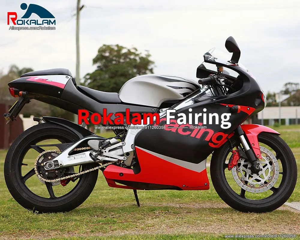 Комплект кузова для Aprilia RS125 2001 2002 2003 2004 RS-125 01 02 03 04 05, серебристые, красные, черные Обтекатели для гоночного мотоцикла
Комплект кузова для Aprilia RS125 2001 2002 2003 2004 RS-125 01 02 03 04 05, серебристые, красные, черные Обтекатели для гоночного мотоцикла