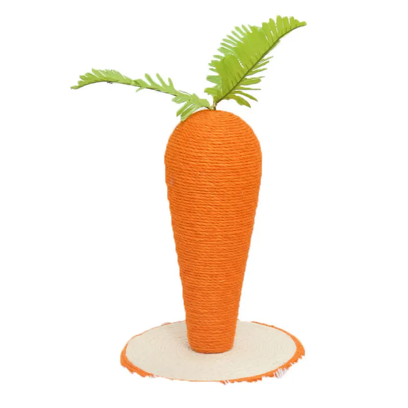 Cute Carrot Shape Pet Cat Scratcher Kitten Climbing Tree Toy Protecting Furniture Cat Climbing Frame Scratching Products 
Cute Carrot Shape Pet Cat Scratcher Kitten Climbing Tree Toy Protecting Furniture Cat Climbing Frame Scratching Products
