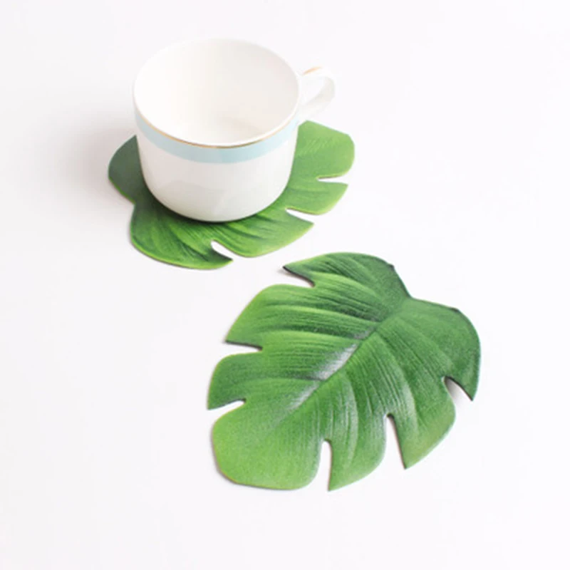 1 Pcs Tropical Artificial Palm Leaves EVA Coasters Cup Bowl Pad Mat Coffee Tea leaf placemat dining table coaster picnic mat
1 Pcs Tropical Artificial Palm Leaves EVA Coasters Cup Bowl Pad Mat Coffee Tea leaf placemat dining table coaster picnic mat