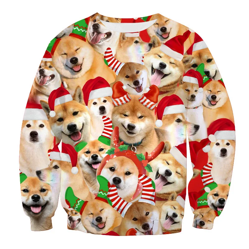 Kids Girl Sweater 3D Print Dog Pullover Women Tops Warm Teenager Ugly Christmas Sweaters Autumn Boy Girl winter Sweater Pullover
Kids Girl Sweater 3D Print Dog Pullover Women Tops Warm Teenager Ugly Christmas Sweaters Autumn Boy Girl winter Sweater Pullover