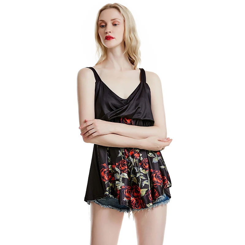 New Summer Dress Women Sexy Deep V Neck Sleeveless Backless Off Shoulder Flower Printed Mini Dress Clothing
New Summer Dress Women Sexy Deep V Neck Sleeveless Backless Off Shoulder Flower Printed Mini Dress Clothing