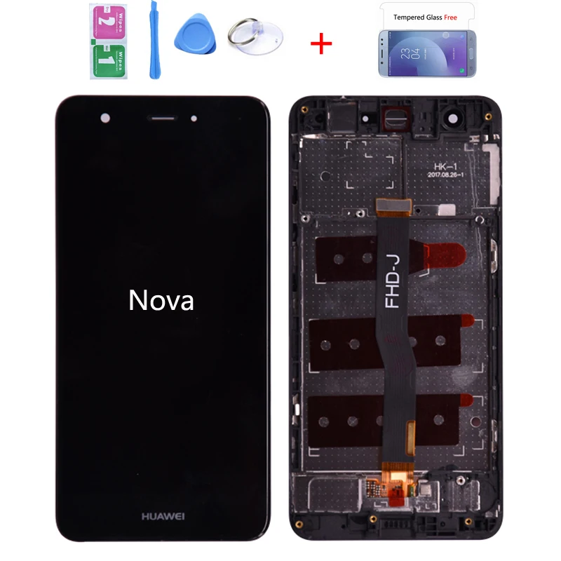 Оригинальный ЖК дисплей для Huawei Nova телефон с сенсорным экраном и дигитайзером в