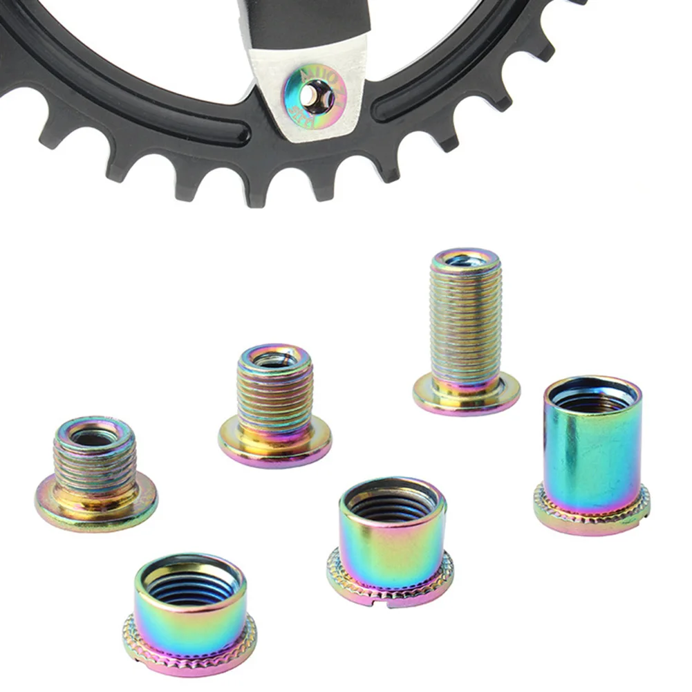 5pcs MTB Road Bike Chainring Crankset Screws Single /Double / Three Disc Screws Attachment Sprocket Chainwheel Bolts Spare Parts
5pcs MTB Road Bike Chainring Crankset Screws Single /Double / Three Disc Screws Attachment Sprocket Chainwheel Bolts Spare Parts