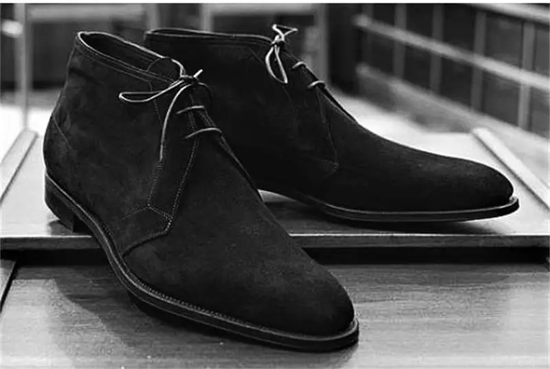 New Men Fashion Trend Temperament All-match Dress Shoes Handmade Black Faux Suede Classic Round Toe Lace-up Ankle Boots KU142
New Men Fashion Trend Temperament All-match Dress Shoes Handmade Black Faux Suede Classic Round Toe Lace-up Ankle Boots KU142