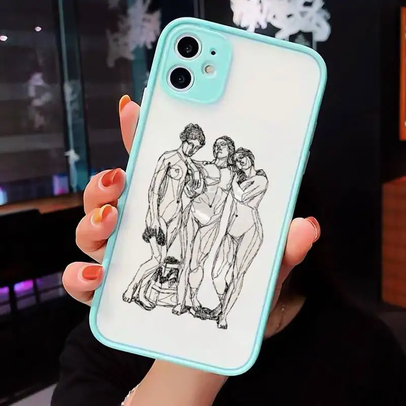 Funny Abstract Women Face Line Phone Cases matte transparent For iphone 7 8 11 12 plus mini x xs xr pro max cover
Funny Abstract Women Face Line Phone Cases matte transparent For iphone 7 8 11 12 plus mini x xs xr pro max cover