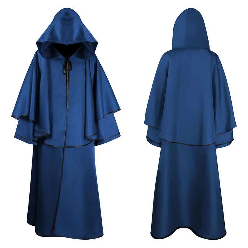 Demon Slayer Gothic Medieval Cosplay Robe Hooded Cloak Costume Suit Adult Clothing Nightmare Wizard Carnival Party Slayer Wizard
Demon Slayer Gothic Medieval Cosplay Robe Hooded Cloak Costume Suit Adult Clothing Nightmare Wizard Carnival Party Slayer Wizard