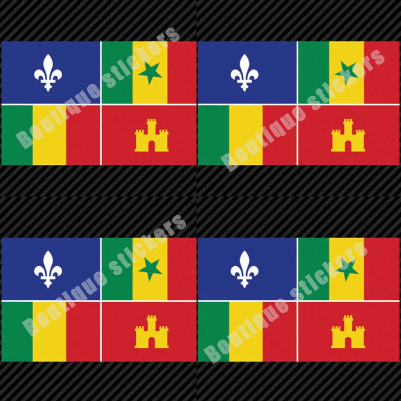 4X Creole Flag Sticker Vinyl Louisiana Cajun New Orleans France Fleur De Lis Personalized Sticker Car Body Decoration Notebook
4X Creole Flag Sticker Vinyl Louisiana Cajun New Orleans France Fleur De Lis Personalized Sticker Car Body Decoration Notebook
