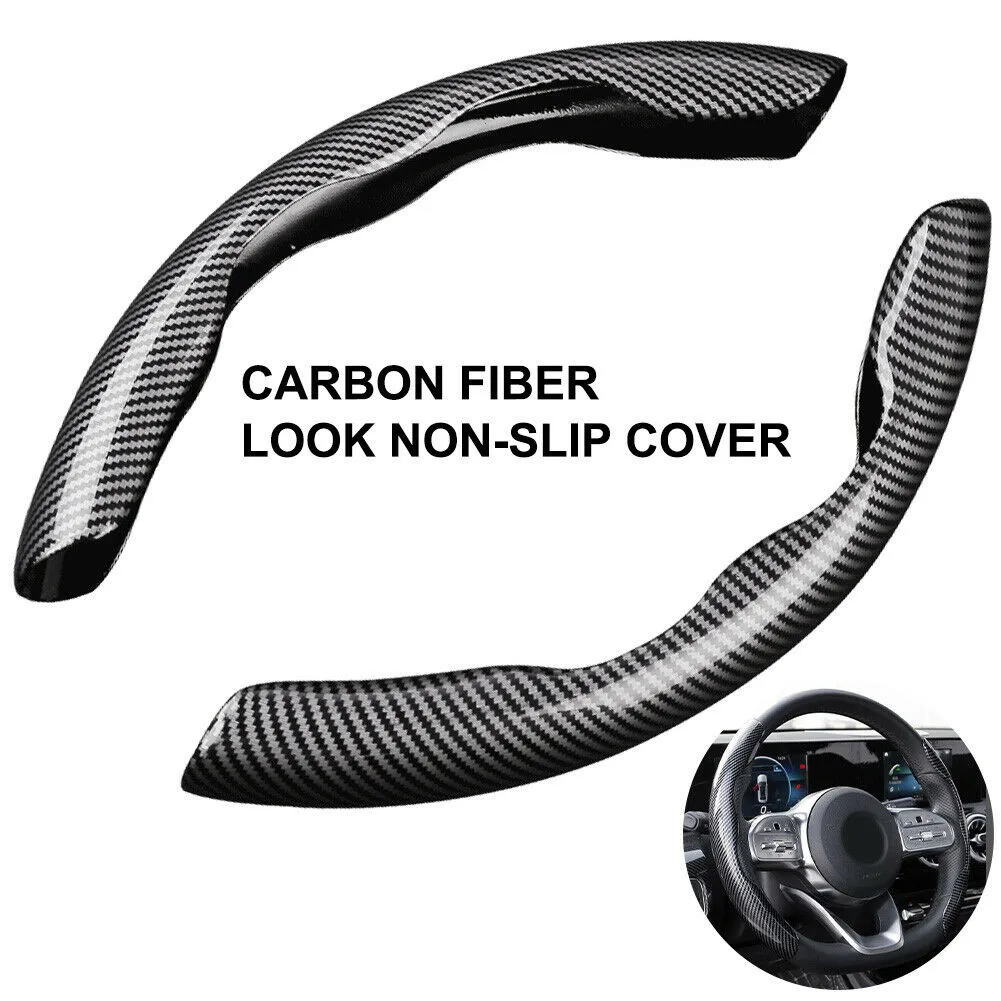 Car Steering Wheel Booster Cover Non-Slip Accessory Carbon Fiber Look Universal Car Steering Wheel Covers
Car Steering Wheel Booster Cover Non-Slip Accessory Carbon Fiber Look Universal Car Steering Wheel Covers