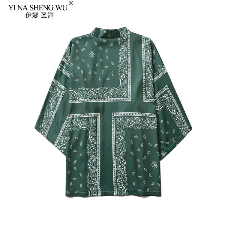 Green Cashew Flowers Print Kimono Men Women Japanese Style Traditional Cardigan Yukata Streetwear Haori Clothes Beach Shirt Coat
Green Cashew Flowers Print Kimono Men Women Japanese Style Traditional Cardigan Yukata Streetwear Haori Clothes Beach Shirt Coat