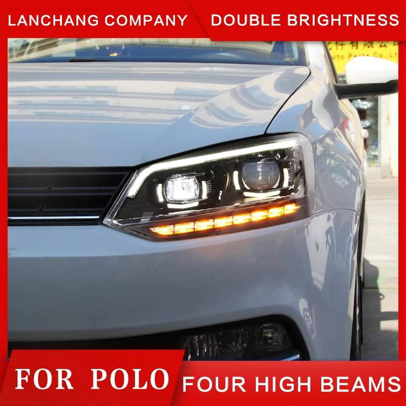 11-18 POLO headlamp assemblies Volkswagen POLO modified GTI Xenon LED headlamp lens running horse lamp 
11-18 POLO headlamp assemblies Volkswagen POLO modified GTI Xenon LED headlamp lens running horse lamp