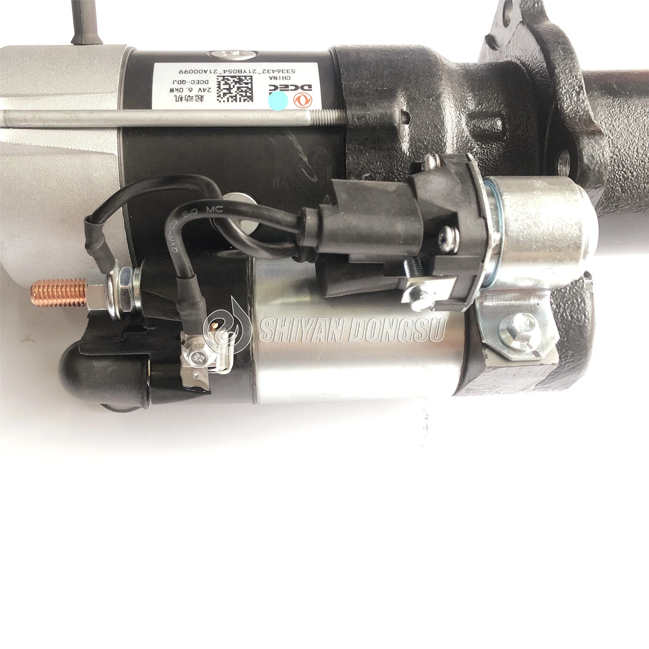 Genuine DCEC 4BT Diesel Engine Starter 5336432 4944701 3708Q01-010 starting motor 24V 6.0KW 10 Teeth
Genuine DCEC 4BT Diesel Engine Starter 5336432 4944701 3708Q01-010 starting motor 24V 6.0KW 10 Teeth