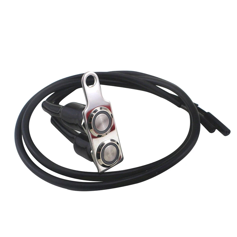 12V Motorcycle Handlebar Switch Waterproof LED Halo Motorcycle Handlebar Switch Double ON-OFF Push Button Light Switch
12V Motorcycle Handlebar Switch Waterproof LED Halo Motorcycle Handlebar Switch Double ON-OFF Push Button Light Switch