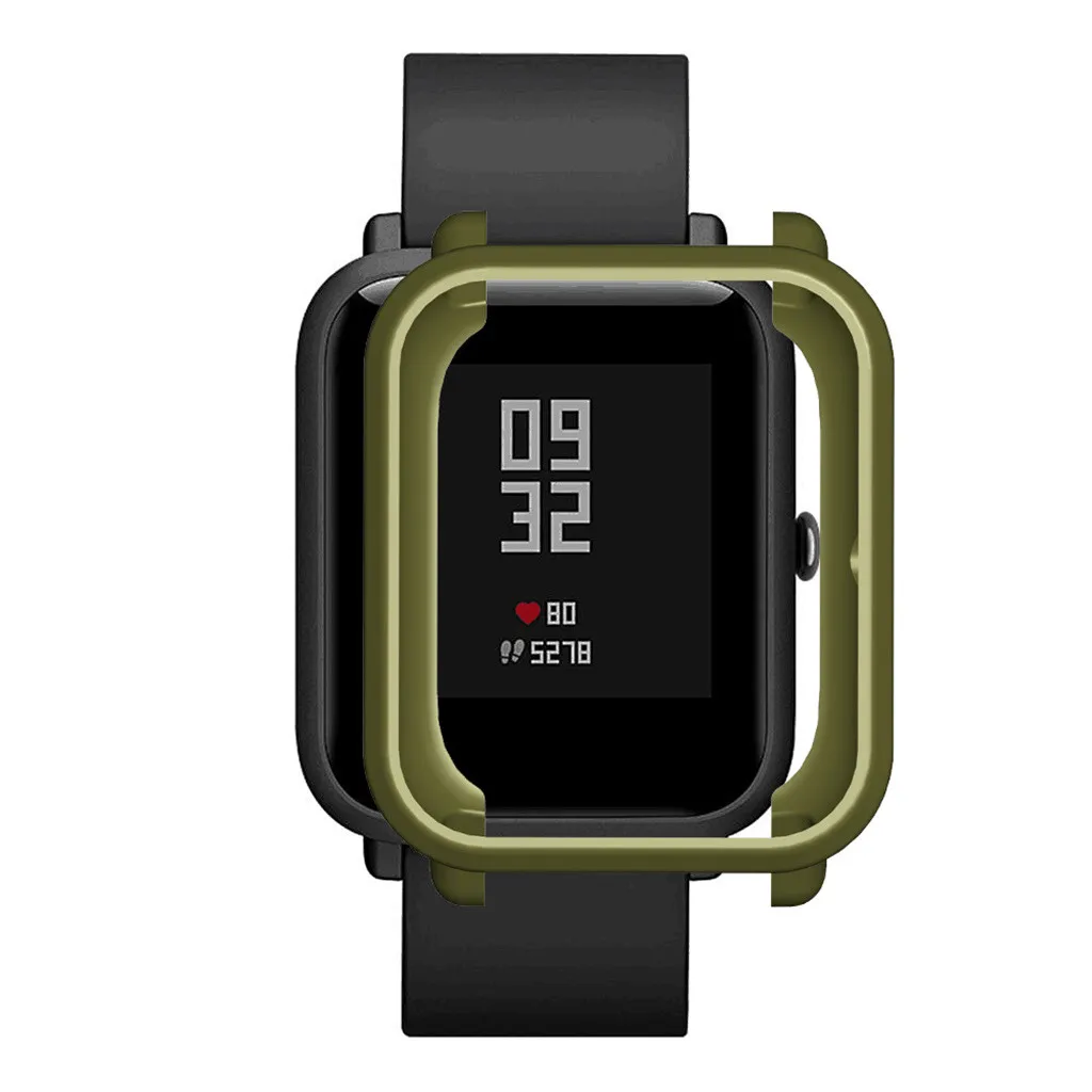 Мягкий чехол из ТПУ защитный для Xiaomi Huami Amazfit Bip Youth/Lite силиконовый