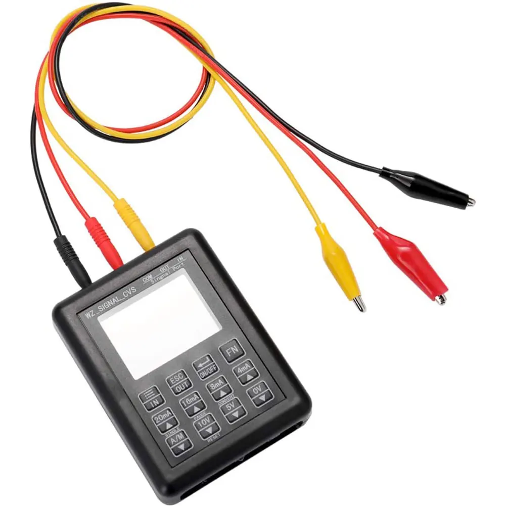 2021 NEW 4-20mA Signal Generator Signal Calibrator 24V Current Voltage Transmitter 0-10V Precision Adjustable Voltage Simulator
2021 NEW 4-20mA Signal Generator Signal Calibrator 24V Current Voltage Transmitter 0-10V Precision Adjustable Voltage Simulator