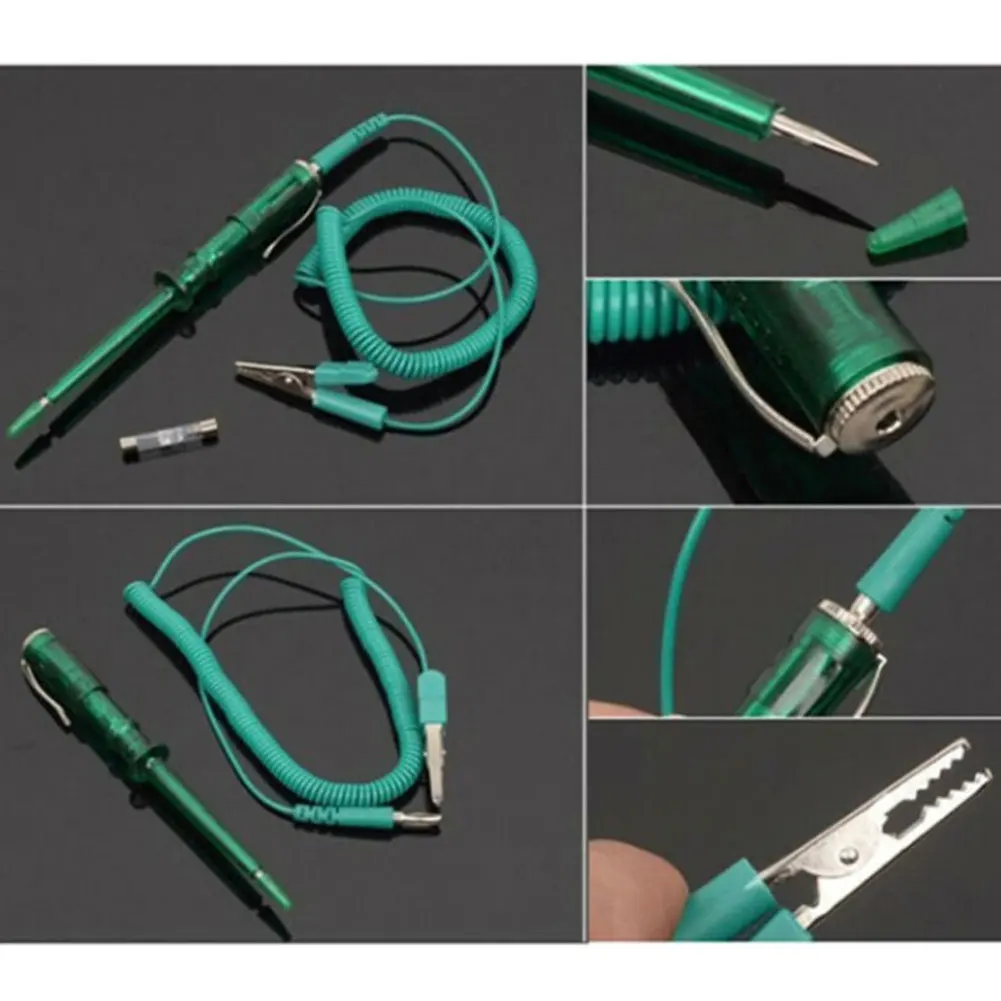 Auto Circuit Tester DC 6V/12V/24V Car Lamp Voltage Circuit Tester System Detector Probe Test Lights
Auto Circuit Tester DC 6V/12V/24V Car Lamp Voltage Circuit Tester System Detector Probe Test Lights