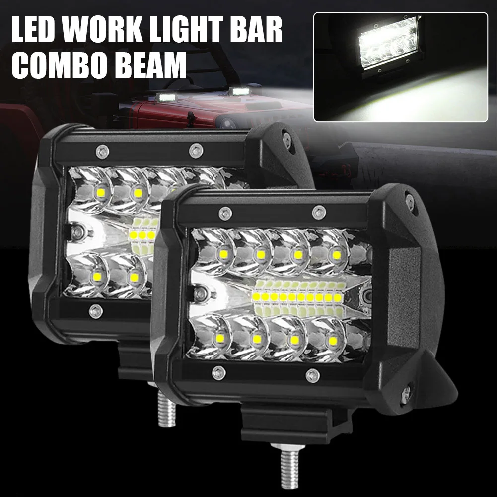 2pcs 12V 24V Waterproof Car LED Light Bar 4" 200W Work Light 20LED 6000LM Spot Light Driving Fog Light Off Road Truck 4x4 ATV
2pcs 12V 24V Waterproof Car LED Light Bar 4" 200W Work Light 20LED 6000LM Spot Light Driving Fog Light Off Road Truck 4x4 ATV