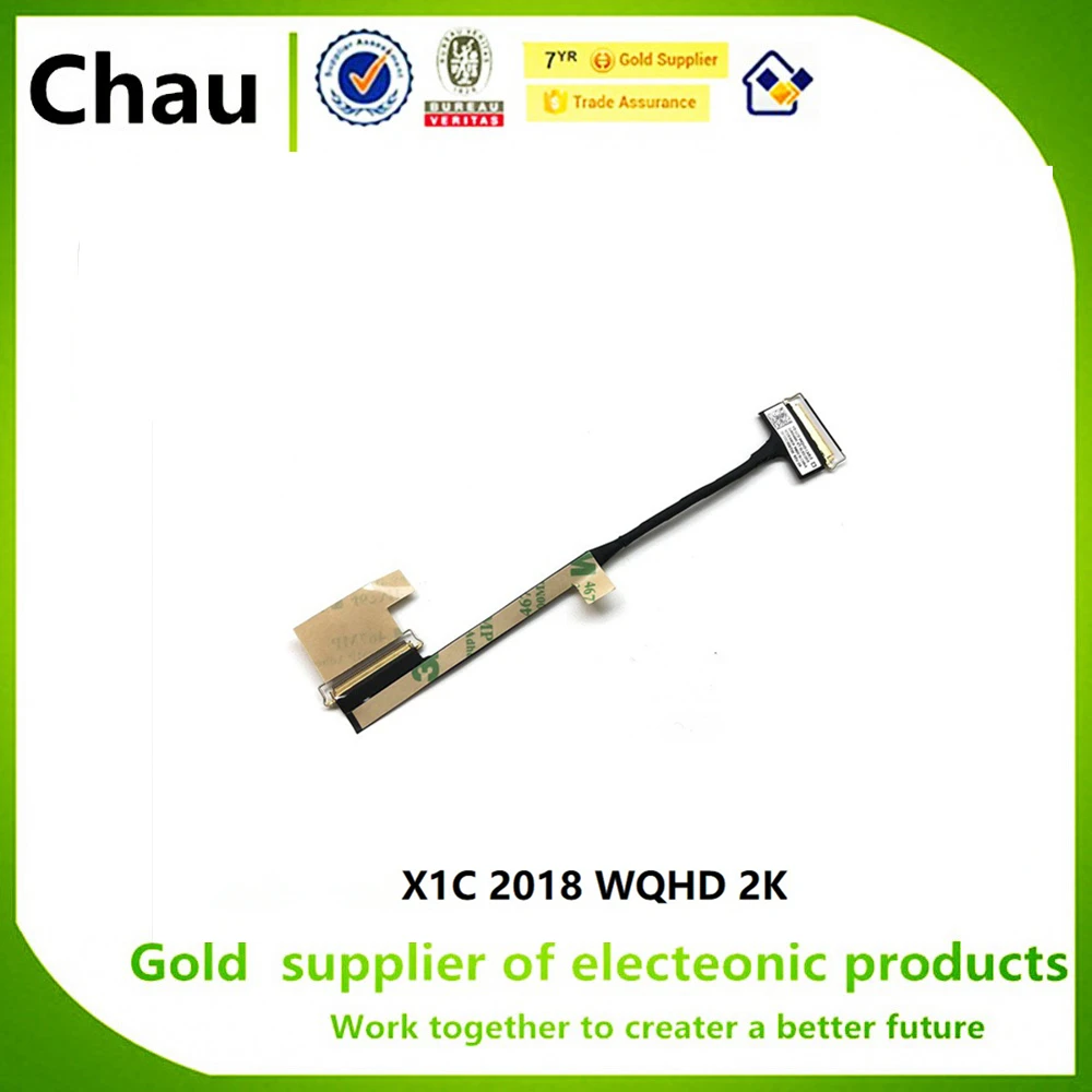 Chau New For Lenovo ThinkPad X1 Carbon Gen 6th LCD Video Edp Cable WQHD 2K 01YR429 DC02C00AT00 DC02C00BX00
Chau New For Lenovo ThinkPad X1 Carbon Gen 6th LCD Video Edp Cable WQHD 2K 01YR429 DC02C00AT00 DC02C00BX00