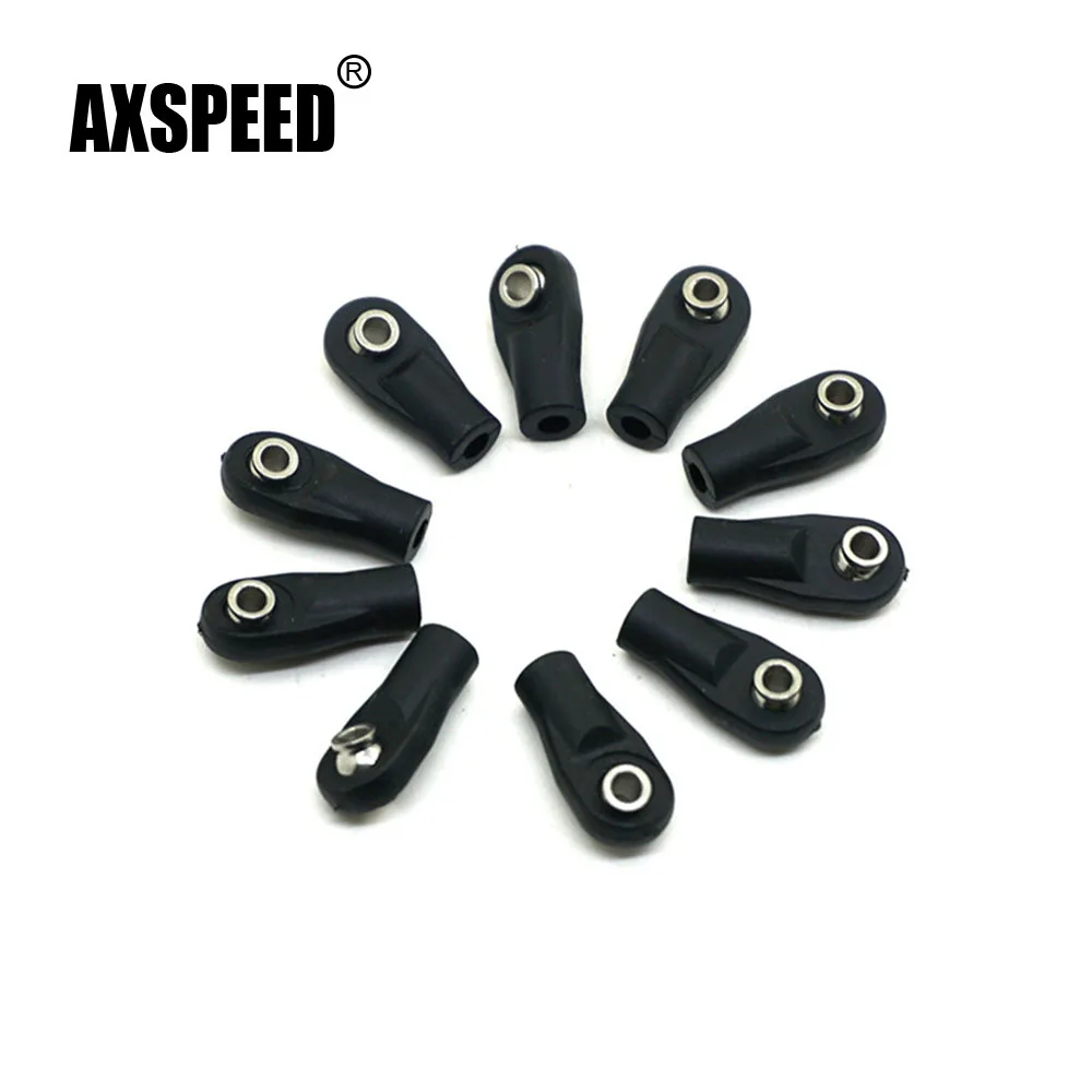 AXSPEED 10 шт. M4 держатель с шаровой головкой Ортодонтическая щеточка для осевой SCX10