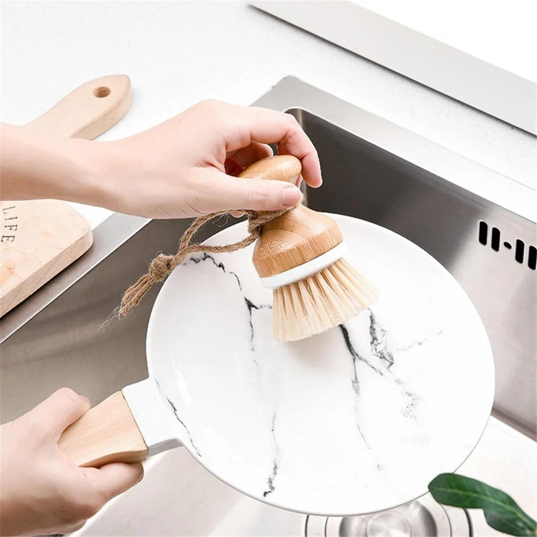 Household Wooden Long Handle Pan Pot Brush Dish Bowl Washing Cleaning Brush Kitchen Long Handle Cleaning Brush
Household Wooden Long Handle Pan Pot Brush Dish Bowl Washing Cleaning Brush Kitchen Long Handle Cleaning Brush