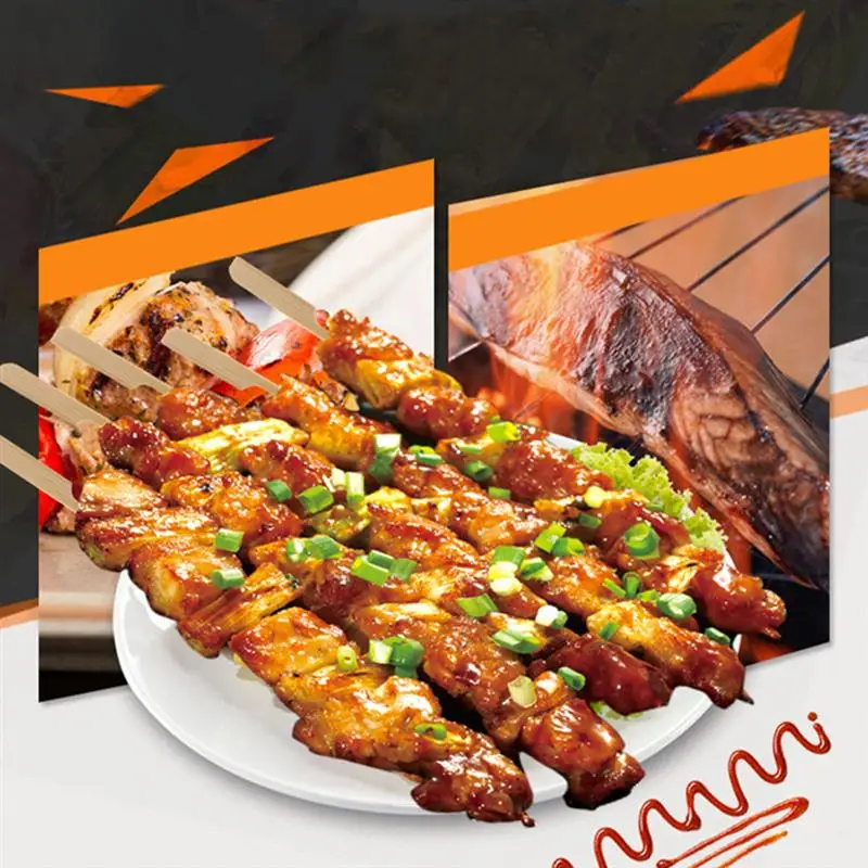 30/60/90Pcs 20cm Bamboo Roasting Sticks Disposable Appetizer Skewers Paddle Picks Barbecue Forks Food For Meat Corn BBQ
30/60/90Pcs 20cm Bamboo Roasting Sticks Disposable Appetizer Skewers Paddle Picks Barbecue Forks Food For Meat Corn BBQ