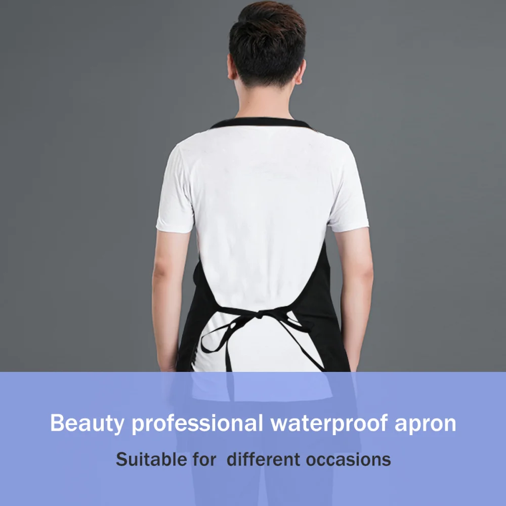 Beauty Salon Apron Waterproof Working Clothes Multi-use Hairdressing Apron Front Lagre Pockets Protective Pinafore (Black, Rando
Beauty Salon Apron Waterproof Working Clothes Multi-use Hairdressing Apron Front Lagre Pockets Protective Pinafore (Black, Rando
